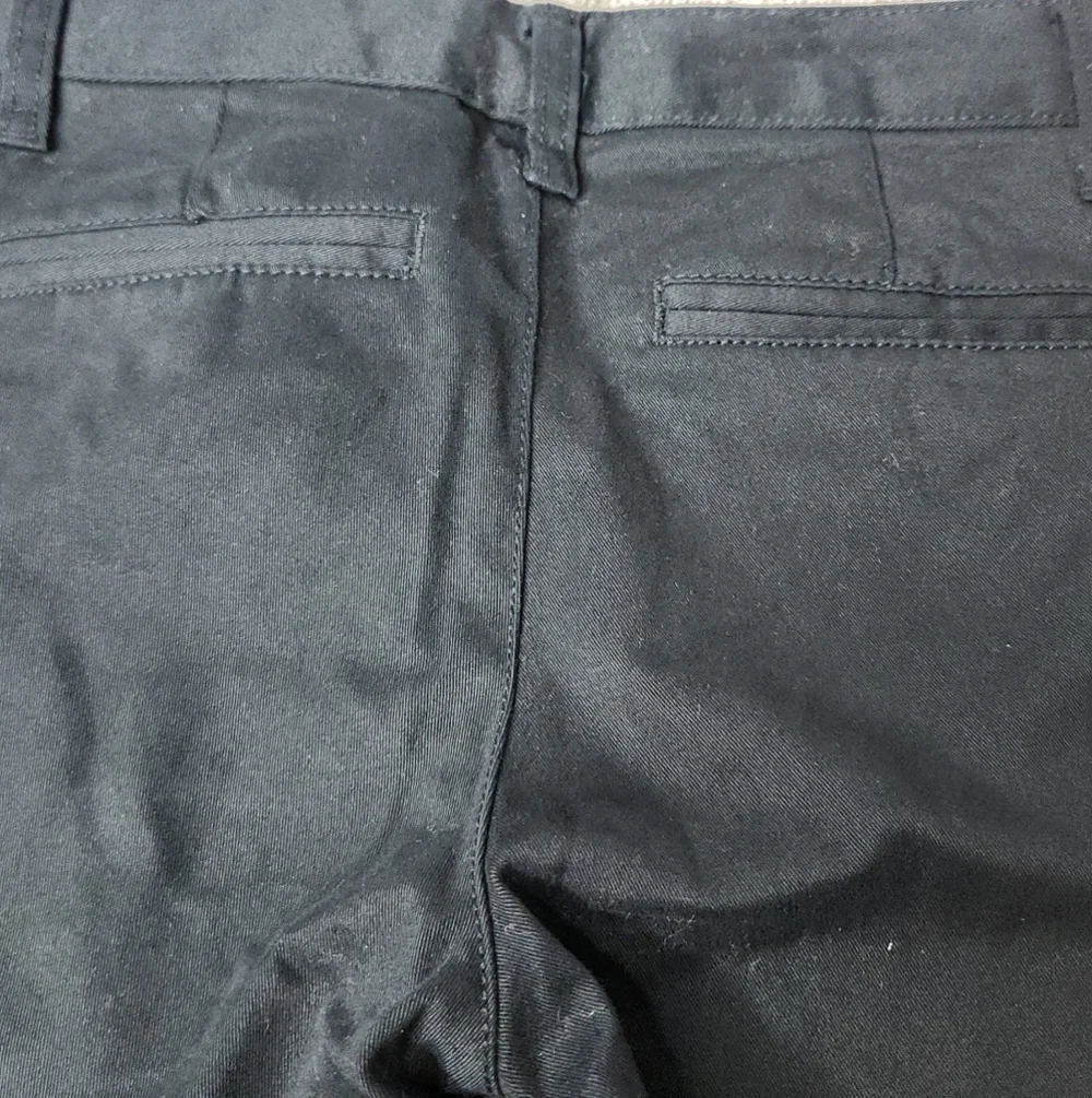 Boys' Straight Fit Uniform Pants - Cat & Jack Black 8